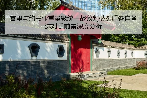 富里与约书亚重量级统一战谈判破裂后各自备选对手前景深度分析